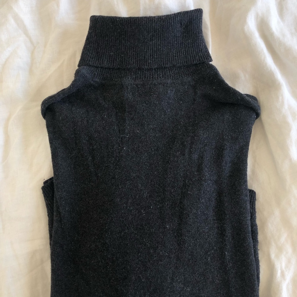 Silk & cashmere turtle neck